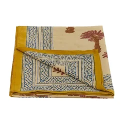 Doing Goods Plaid + Tote-bag Tala Palmtree > Textile|Linge De Lit