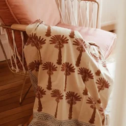 Doing Goods Plaid + Tote-bag Tala Palmtree > Textile|Linge De Lit