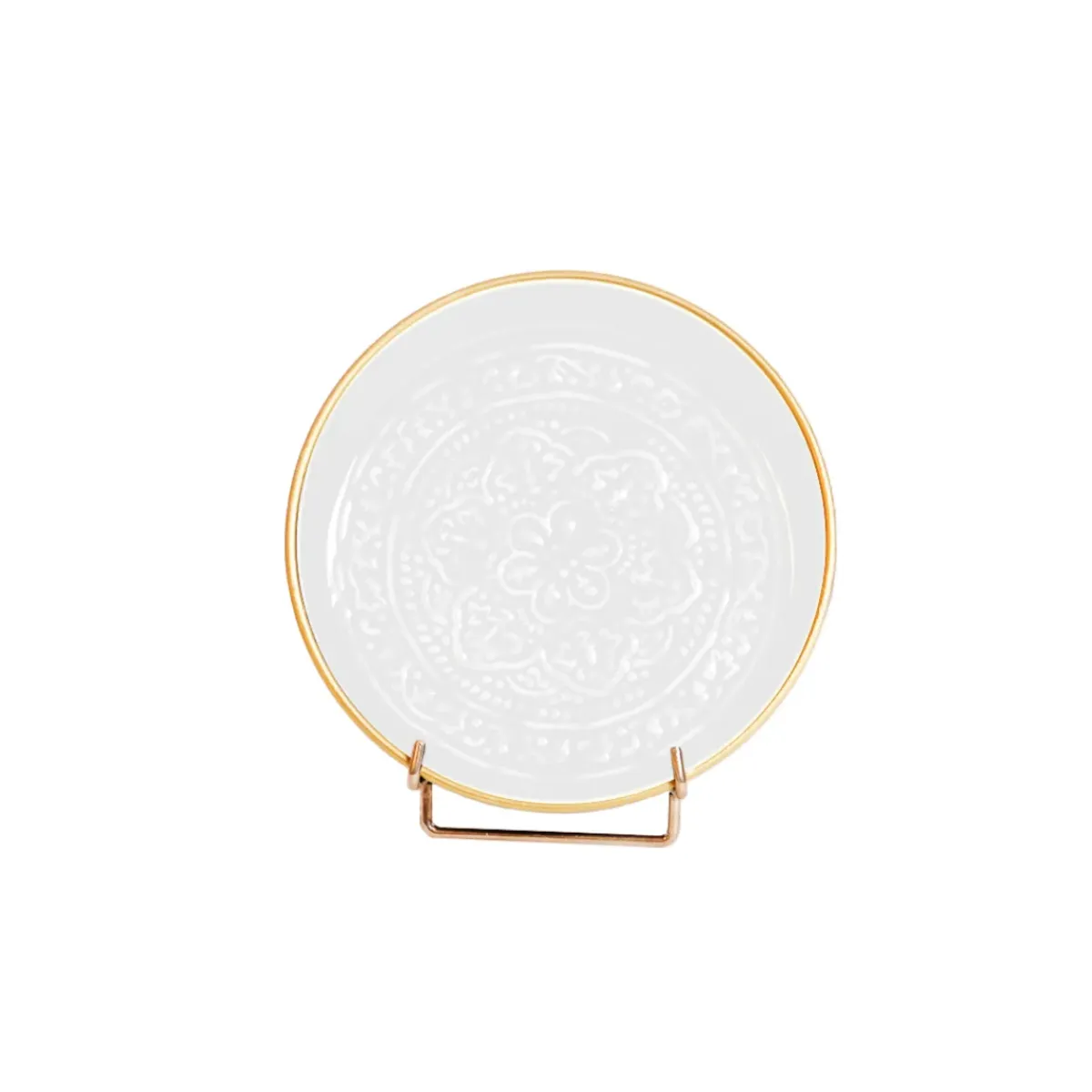 Sélectionné par Fleux Plateau Berbère - Blanc > Plats & Plateaux|Vide-poches