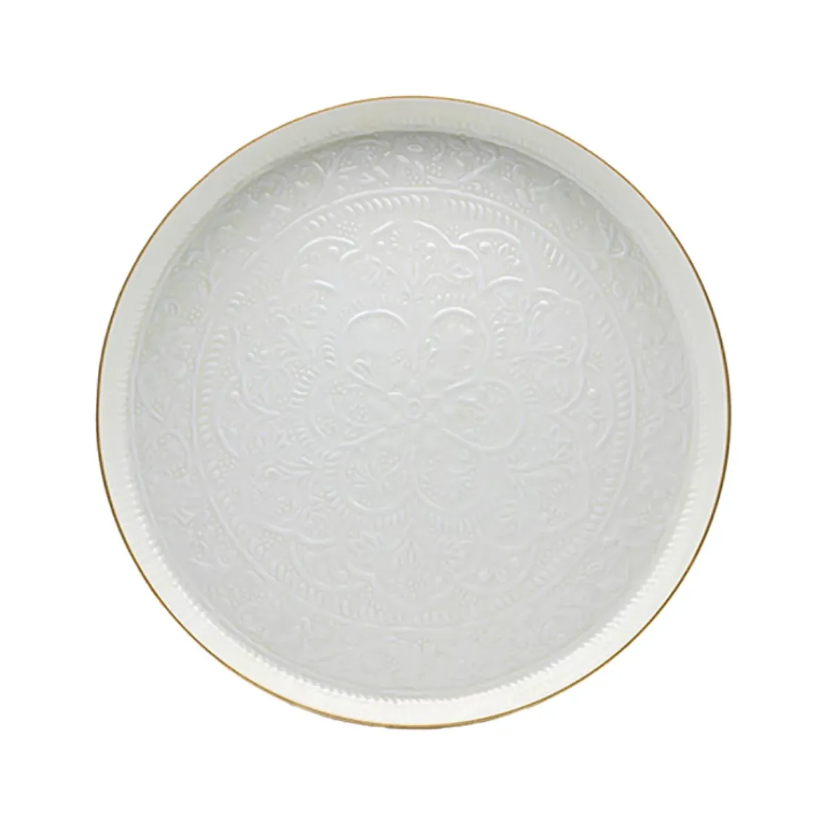 Sélectionné par Fleux Plateau Berbère - Blanc > Plats & Plateaux|Vide-poches