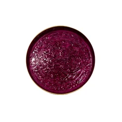 Sélectionné par Fleux Plateau Berbère - Burgundy > Plats & Plateaux|Vide-poches