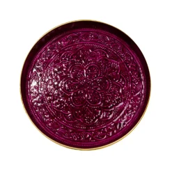 Sélectionné par Fleux Plateau Berbère - Burgundy > Plats & Plateaux|Vide-poches