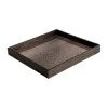 Ethnicraft Plateau carré en miroir - Bronze > Plats & Plateaux
