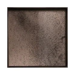 Ethnicraft Plateau carré en miroir - Bronze > Plats & Plateaux