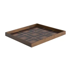 Ethnicraft Plateau carré en verre Ink Squares > Plats & Plateaux