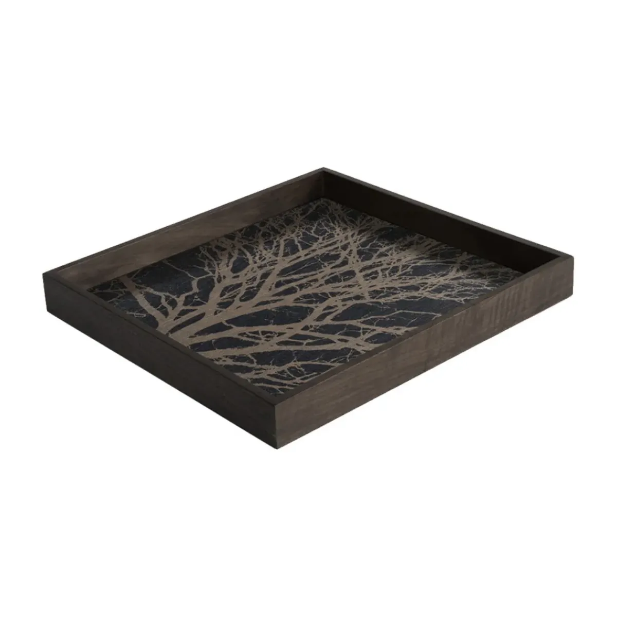 Ethnicraft Plateau en bois Black Slice - Marron > Plats & Plateaux