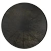Ethnicraft Plateau en bois Black Slide - Ø 92 cm > Plats & Plateaux