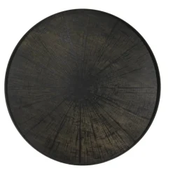 Ethnicraft Plateau en bois Black Slide - Ø 92 cm > Plats & Plateaux
