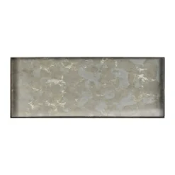 Ethnicraft Plateau en verre Fossil Organic - Gris > Plats & Plateaux