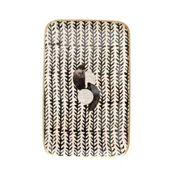 Boncoeurs Plateau Epine Carbone > Objets De Décoration|Plats & Plateaux