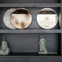 Ethnicraft Plateau miroir - Slice Mirror - Ø 48 cm > Plats & Plateaux