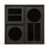 Ethnicraft Plateau Organisateur de bureau Charcoal Walnut > Vide-poches