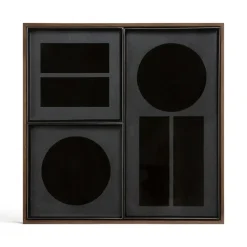 Ethnicraft Plateau Organisateur de bureau Charcoal Walnut > Vide-poches