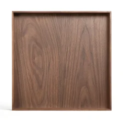 Ethnicraft Plateau Organisateur de bureau Charcoal Walnut > Vide-poches