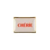 Sélectionné par Fleux Plateau Rectangle M - Chérie - Dusty Rose - 10 x 14,2 cm > Plats & Plateaux|Vide-poches