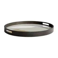 Ethnicraft Plateau rond Sand Wabi Sabi Ø 48 cm > Plats & Plateaux