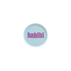 Sélectionné par Fleux Plateau Rond XS - Habibi - Bleu clair - ? 12,7 cm > Plats & Plateaux|Vide-poches