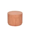 Broste Copenhagen Podium Rillo camel L > Tables Basses & D'appoint