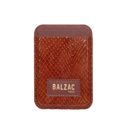 Native Union Porte-cartes Cuir Reptile Vernis - Cognac > Femme Sacs & Cabas|Sacs & Cabas