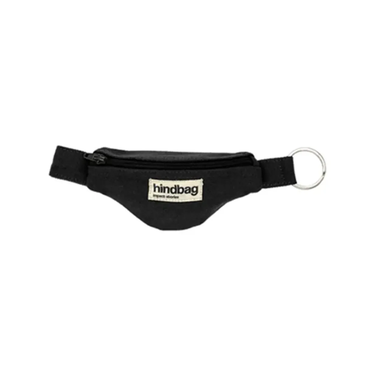 Hindbag Porte-clés banane Côme - Noir > Femme Biologique|Porte-clés