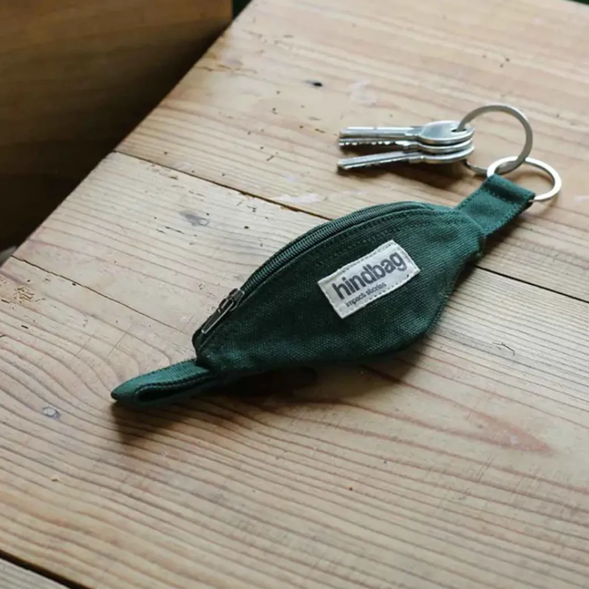 Hindbag Porte-clés banane Côme - Sapin > Femme Biologique|Porte-clés