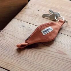 Hindbag Porte-clés banane Côme - Sienne > Femme Biologique|Porte-clés