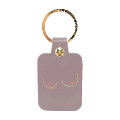 Ark Porte-clés Boobs en cuir - Nude > Femme Mode|Porte-clés