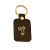 Sélectionné par Fleux Porte-clés Zizi en cuir - Noir > Femme Mode|Porte-clés