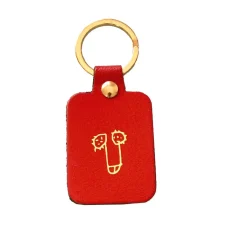 Sélectionné par Fleux Porte-clés Zizi en cuir - > Femme Mode|Porte-clés