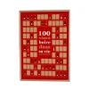 La carte des vins Poster à gratter 100 Vins à Boire dans sa Vie - 50 cm x 70 cm > Fabriqué En France|Affiches & Tableaux