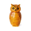 HK Living Pot Hibou Tangerine en Céramique - 16.5 x 16.2 x 8.5 cm > Pots & Jardinières