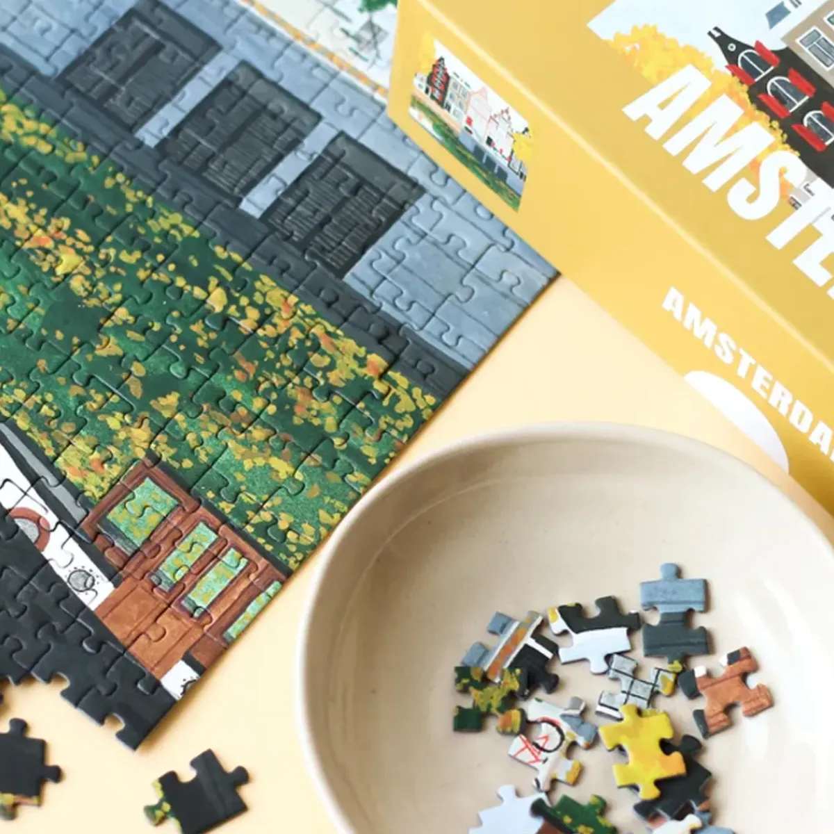 Piecely Puzzle Amsterdam - 500 pièces > Recyclé|Puzzles