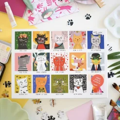 Sélectionné par Fleux Puzzle Art Cats - Nia Gould > Puzzles