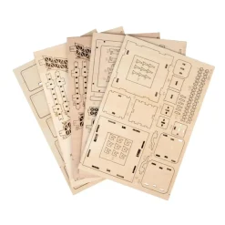 Sélectionné par Fleux Puzzle 3D en Bois Tour Eiffel - 121 pièces > Puzzles