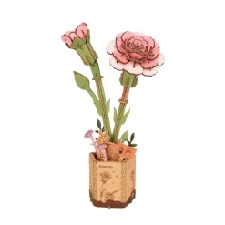 Sélectionné par Fleux Puzzle 3D - Oeillet Rose > Puzzles