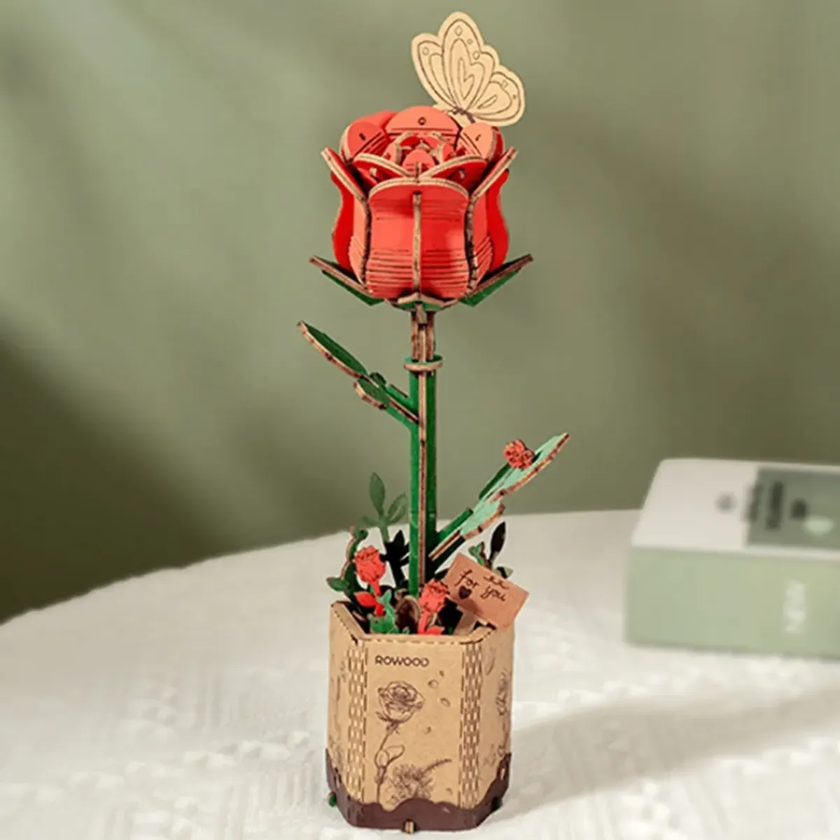 Sélectionné par Fleux Puzzle 3D - Rose Rouge > Puzzles