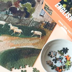 Piecely Puzzle English Cottage - 1000 pièces > Recyclé|Puzzles