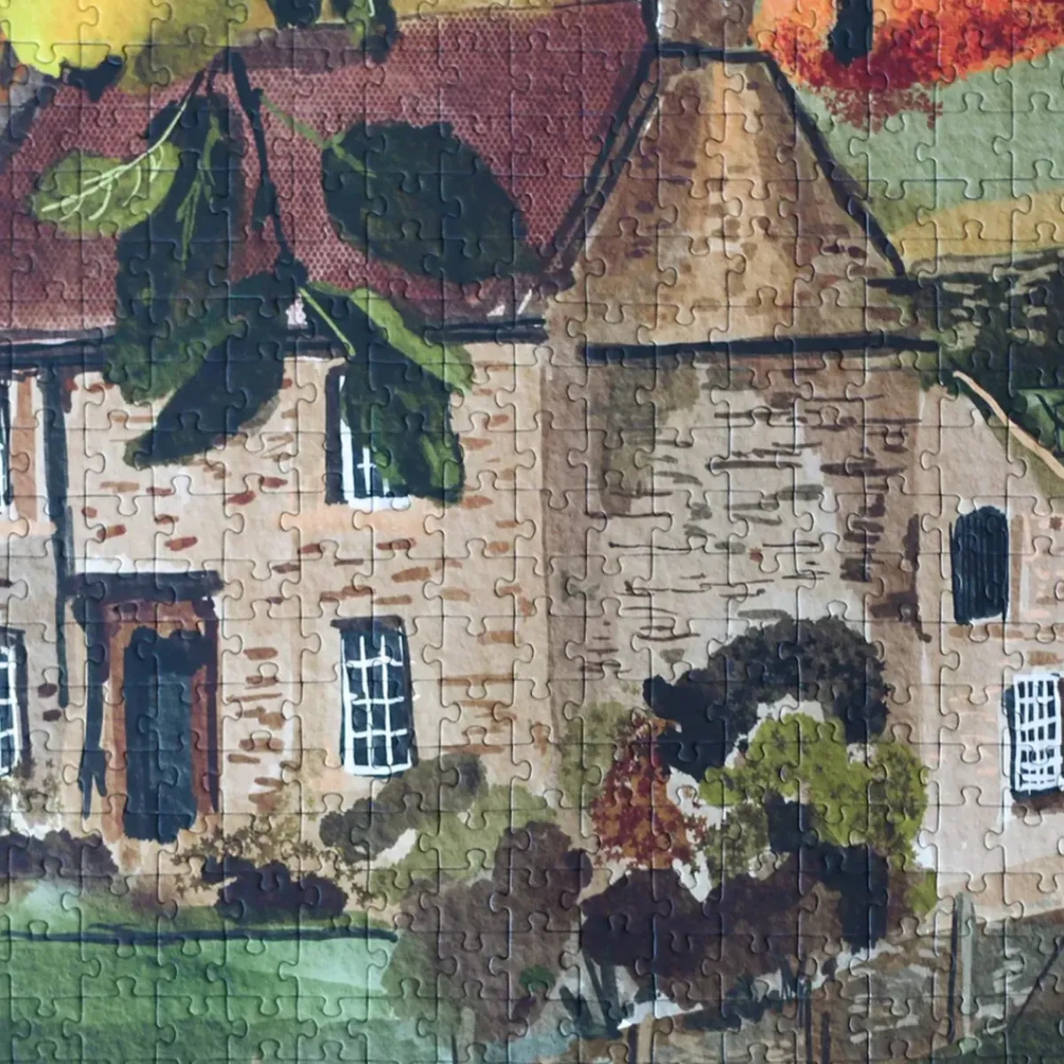 Piecely Puzzle English Cottage - 1000 pièces > Recyclé|Puzzles