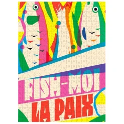 Piece & Love Puzzle Fish-moi la paix - 1000 pièces > Fabriqué En France|Recyclé