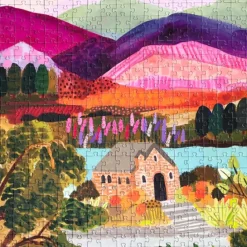 Piecely Puzzle Lake Tekapo by Rhi James - 1000 Pièces > Recyclé|Loisirs