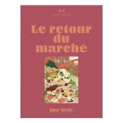 Jour Férié Puzzle Le retour du marché - 1000 pièces > Loisirs|Puzzles