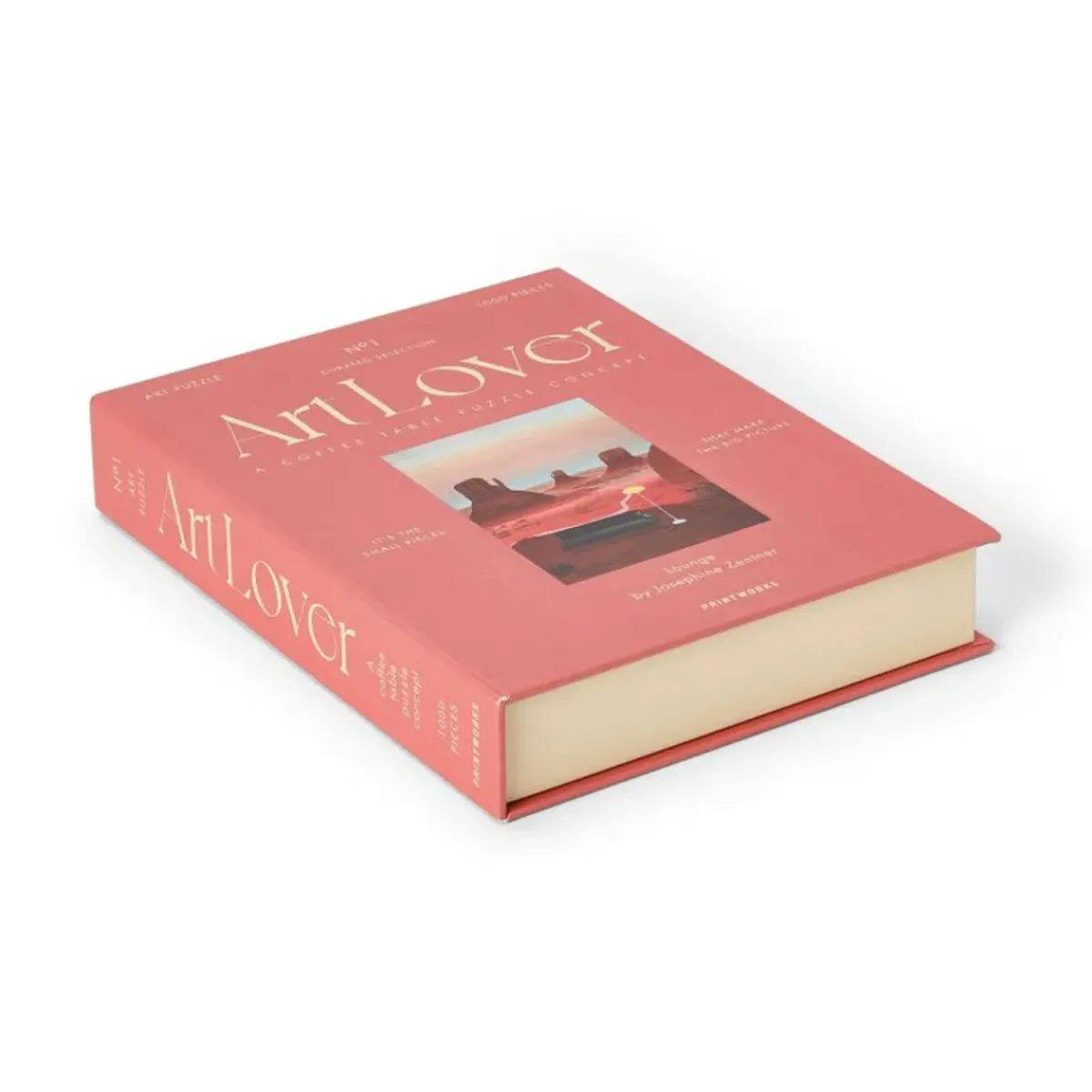 Printworks Puzzle Livre Art Lover - Lounge - 1000 pièces > Recyclé|Loisirs