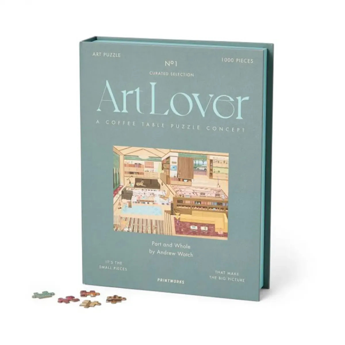 Printworks Puzzle Livre Art Lover - Part and Whole - 1000 pièces > Recyclé|Loisirs
