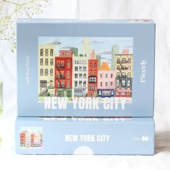 Piecely Puzzle New York City - 1000 pièces > Recyclé|Puzzles