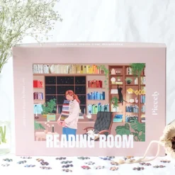 Piecely Puzzle Reading Room - 1000 pièces > Recyclé|Loisirs