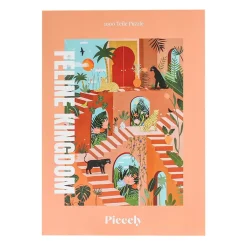 Piecely Puzzle Royaume des félins - 1000 pièces > Recyclé|Puzzles