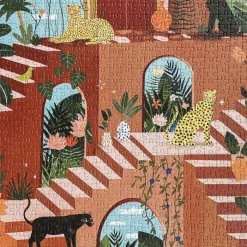 Piecely Puzzle Royaume des félins - 1000 pièces > Recyclé|Puzzles