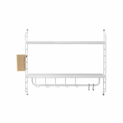 String Furniture Rangement mural Bathroom - 58 x 50 x 20 cm - Blanc > Rangements|Etagères