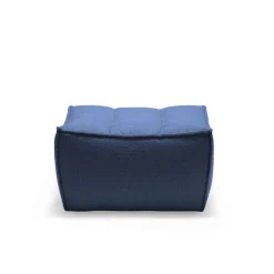 Ethnicraft Repose-pieds N701 - Bleu > Fauteuils & Repose-pieds