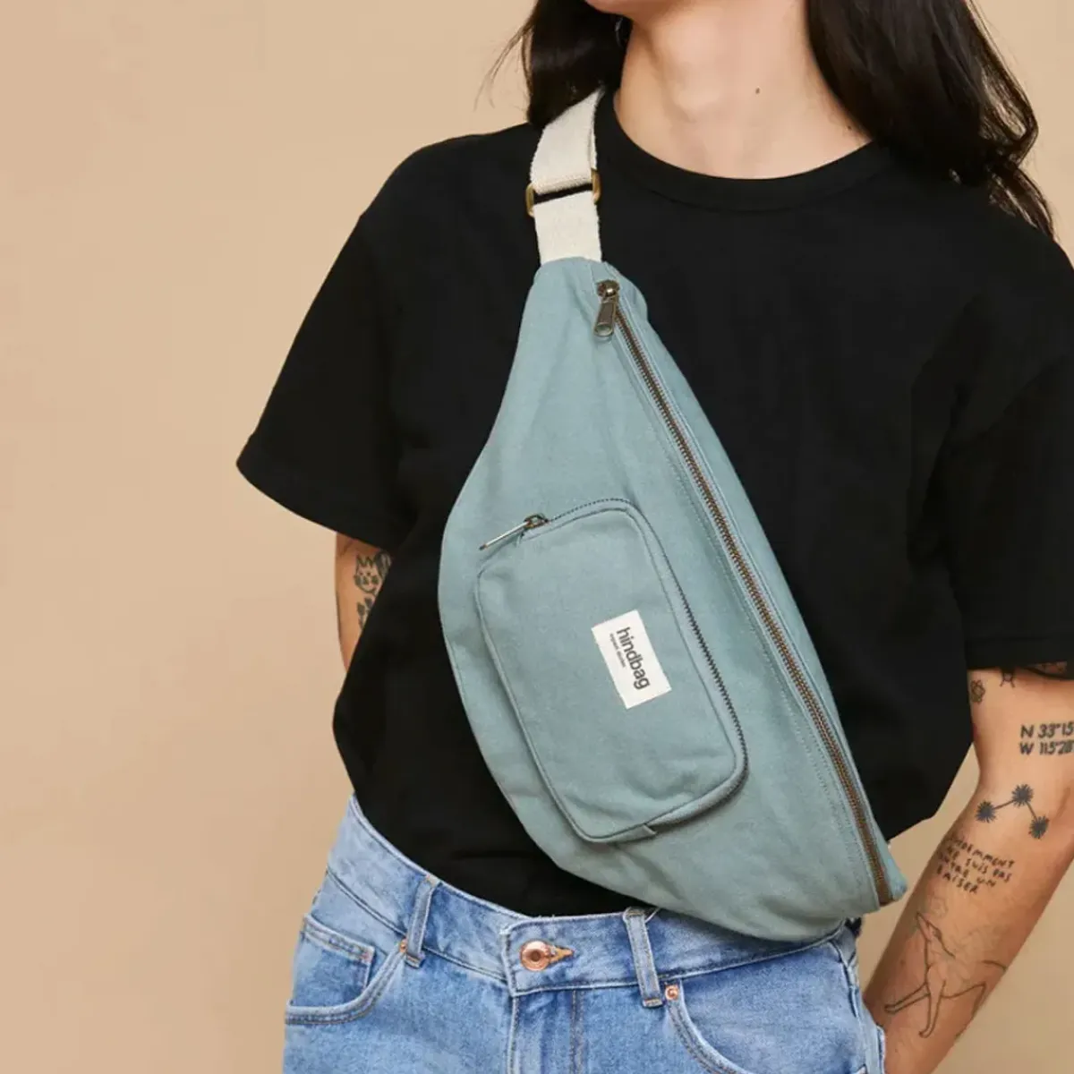 Hindbag Sac Banane Sofia XL - Sauge > Femme Sacs & Cabas|Sacs & Cabas